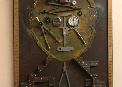Rob Lombardo - Clock Man 21' x 17'